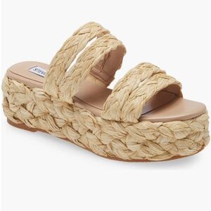 Women's Steve Madden Cannes Platform Espadrille Slide Sandal